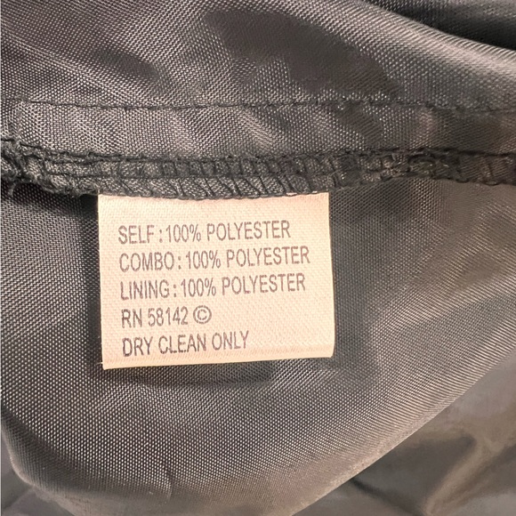 London Times Black & White strapless Babydoll Dress. Size 6 - Picture 7 of 7